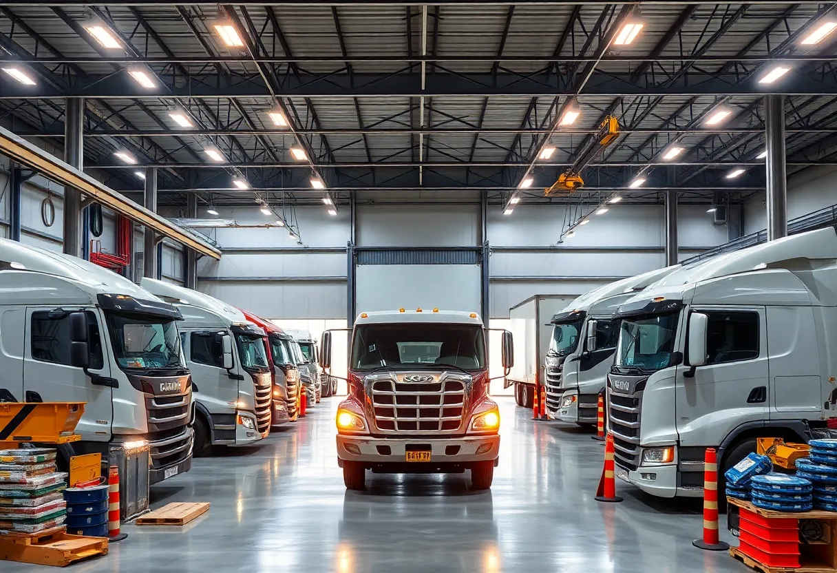 New Inland Truck Parts and Service facility in Shreveport, Louisiana